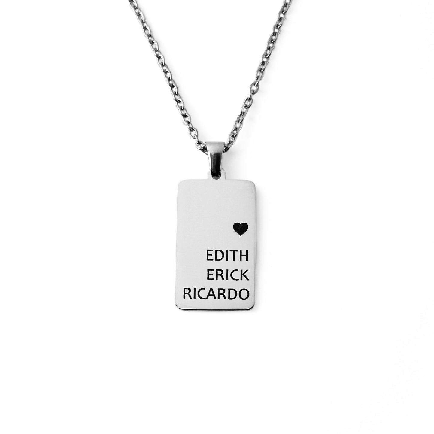 Collar personalizado con imagen - Cuadrado - Para Mamá.