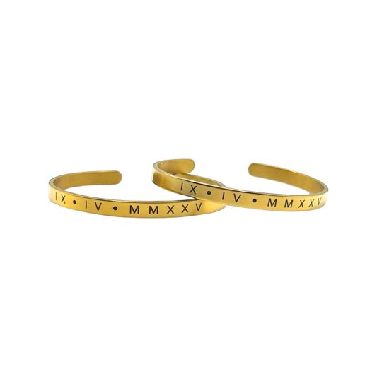 Paquete de Brazaletes de pareja personalizados